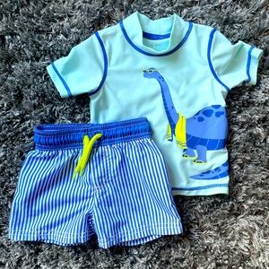 9 month old baby boy Carter’s Swimwear get both for $10